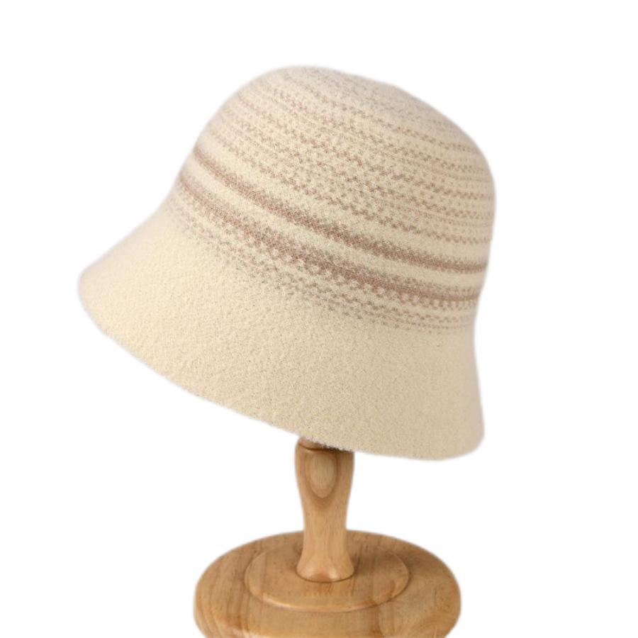 Зимняя новая роскошная брендовая панама для женщин, теплая, бархатная, клетчатая, кашемировая, шерстяная, панама, шапка для рыбалки, оптовая продажа