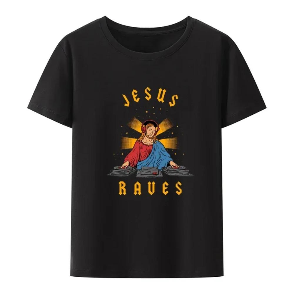 High Quality Short Sleeve Top Not Today Satan Jesus Vs Satan in O-Neck T Shirt Man/Woman Short Sleeve Tees Shirt 2024 New In
