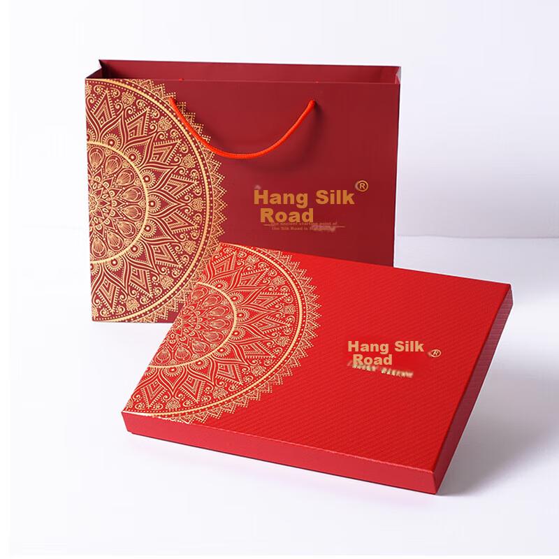 Hangsilu Silk Scarf for Women, Chinese Style Long Scarf, Mulberry Silk Shawl, Birthday And Mother's Day Gift, Holiday Present for Mom And Elders