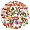Christmas Stickers Santa Snowflake Stickers for Kids Merry Christmas Decorations Stickers for Envelopes Gifts Tags Crafts