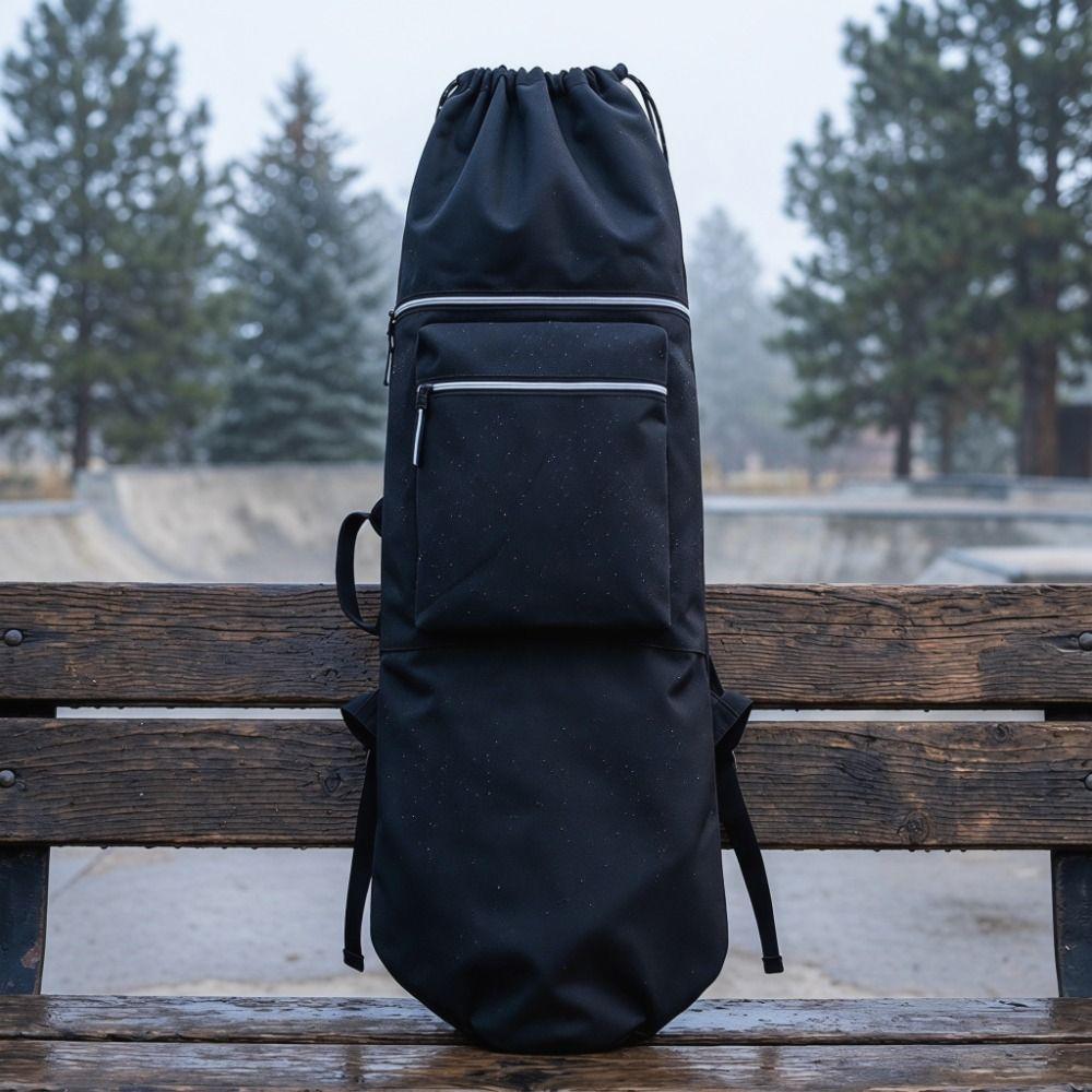 Waterproof Skateboard Backpack Night Reflective Skateboard Gear Bag Skateboard Bag Outdoor Sports