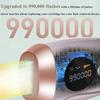 Портативный IPL лазерный эпилятор HOMZY 999999 вспышек - Безболезненное, перманентное удаление волос для тела и зоны бикини у женщин