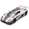 1:24 Koenigsegg ONE Alloy Car Model with Ejection Doors - Sports Car Ornament and Toy