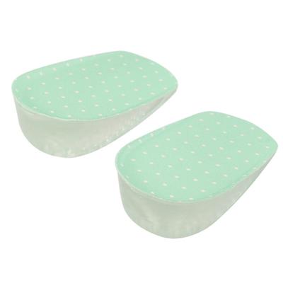 3,5 см силиконовые гелевые клейкие стельки для увеличения высоты стопы ортопедические стельки для поддержки свода пятки зеленые