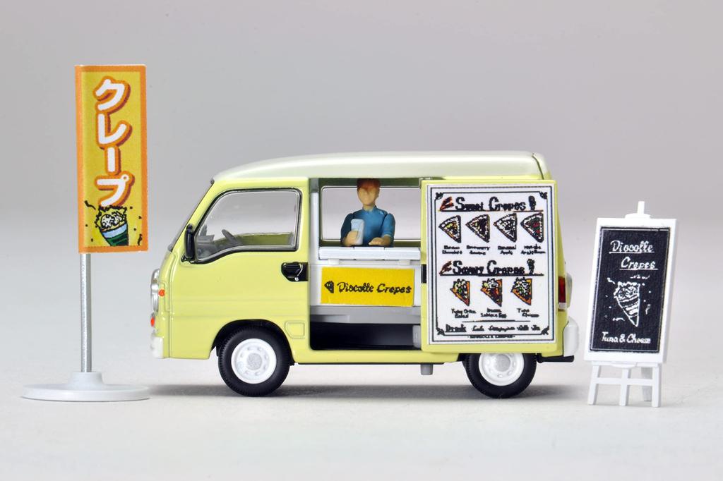 Geocolle 64 Car Snap 15a Crepe Shop Sambar Diaz Classic Mobile Sales Vehicle Частично полный набор мини-машин 321613 1/64# (Subaru включен) АБС / ПВХ