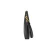 Gucci Print Retro Logo Print Wristband Leather Clutch Unisex Black