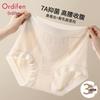 Odifen Women's High-Waist Tummy Control Antibacterial Underwear 3-Pack