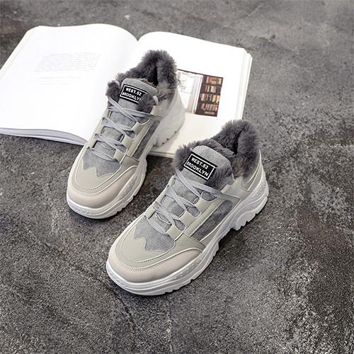 Женская повседневная обувь осень-зима 2024 женские теплые кроссовки женские вулканизированные женские туфли на платформе из хлопка Zapatos De Mujer