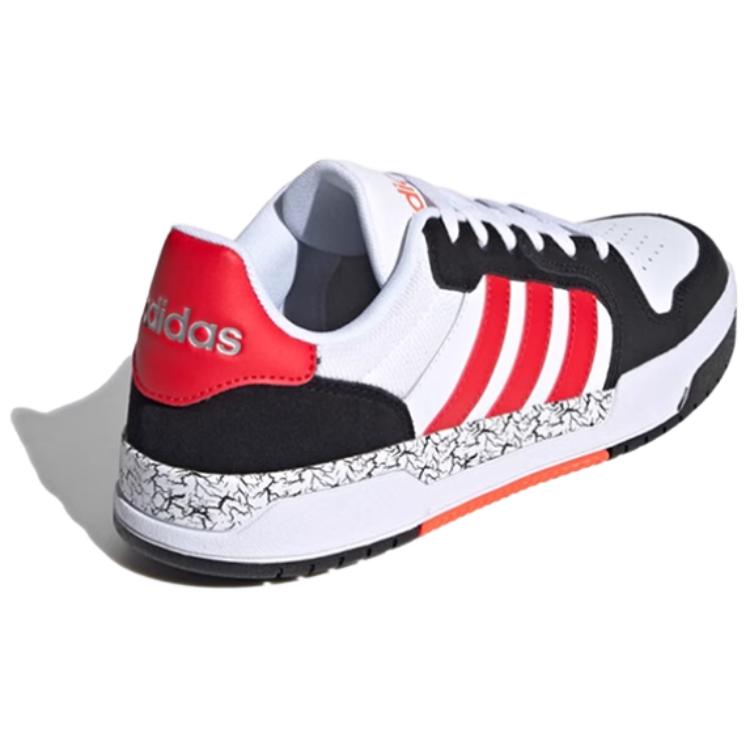 adidas Neo Entrap Fashion Низкие кеды для скейтборда Унисекс Кроссовки Белый Красный JP9962