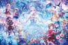 1000 Piece Jigsaw Puzzle Cat Snow Queen Story [Glowing Puzzle] (50x75cm)