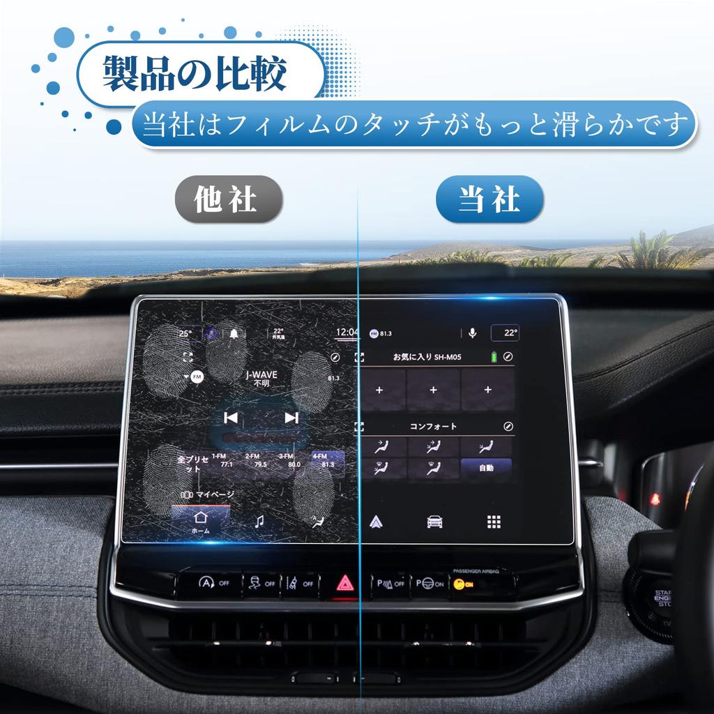 Coleya Jeep Compass 2-го поколения MP тип 2022 - Улучшенная навигационная пленка, Закаленное стекло,