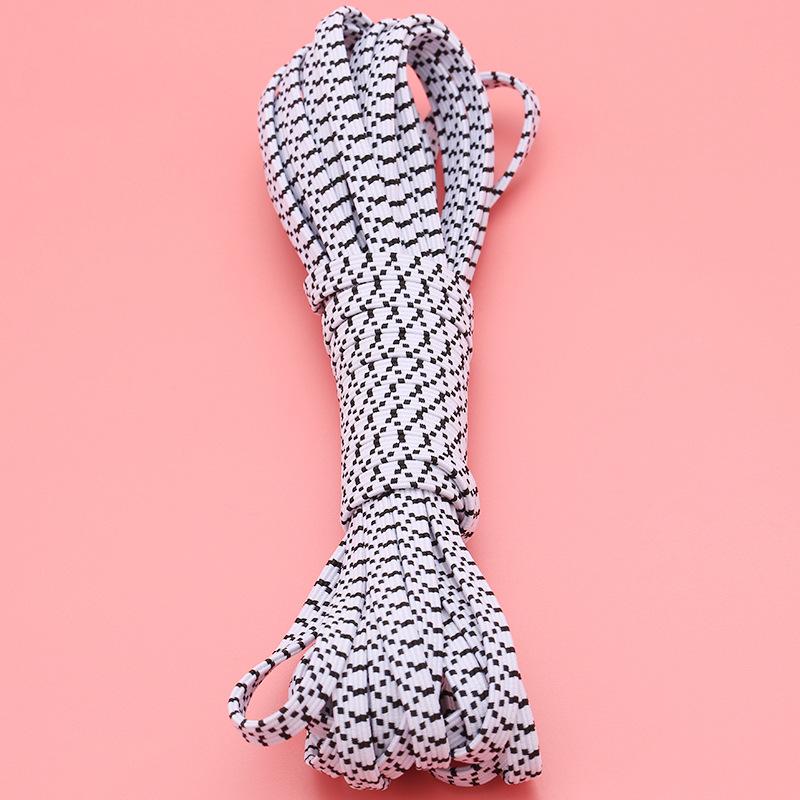 Утолщенная двухслойная эластичная лента с высокоэластичным латексным ремнем, плоская и свободная тугая веревка, простой эластичный тканый ремень, аксессуары для одежды