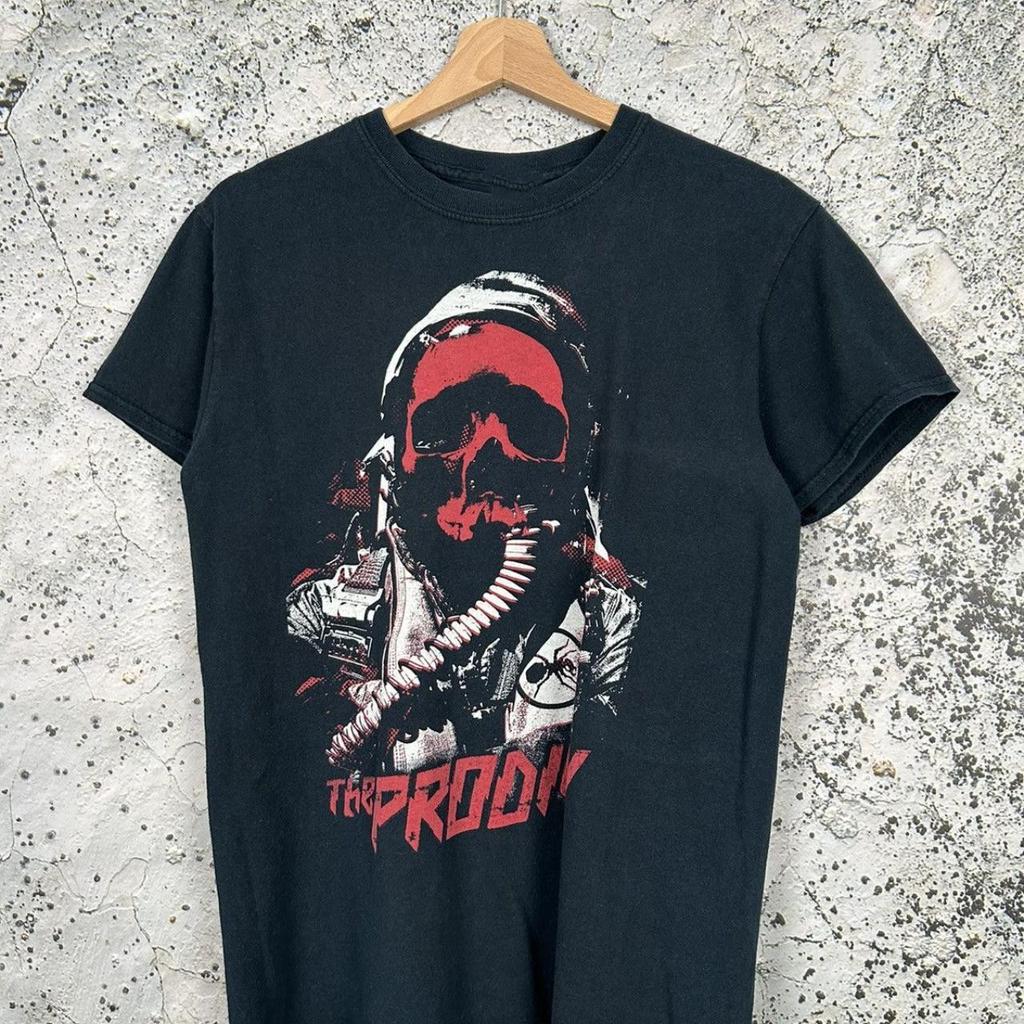 The Prodigy Retro T Shirt Heavy Cotton Black All Size For Men TU460