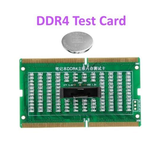 Материнская плата ноутбука, слот памяти DDR2/DDR3/DDR4, анализаторная плата SO-DIMM, слот оперативной памяти, светодиодный тестер, карта