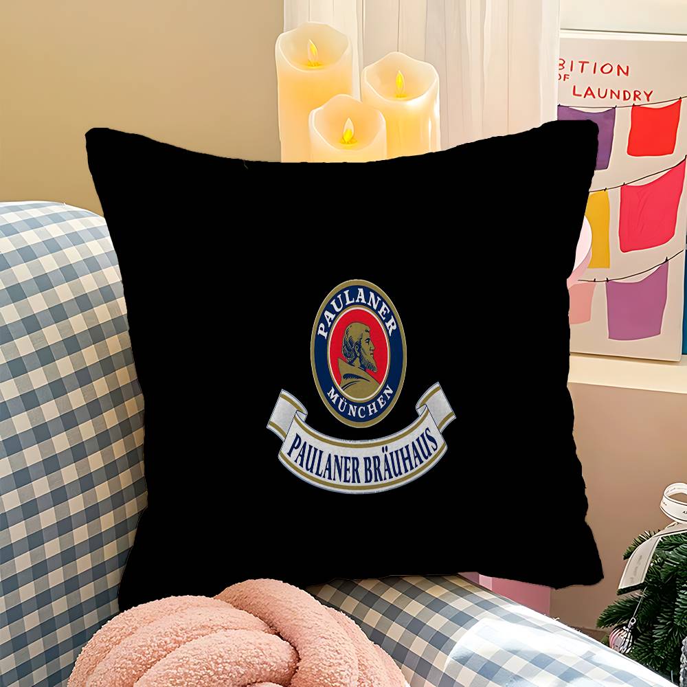 German Beer PPaulaner Cushion Cover Decorative Pillow Sofa Home Decor case pillow cases