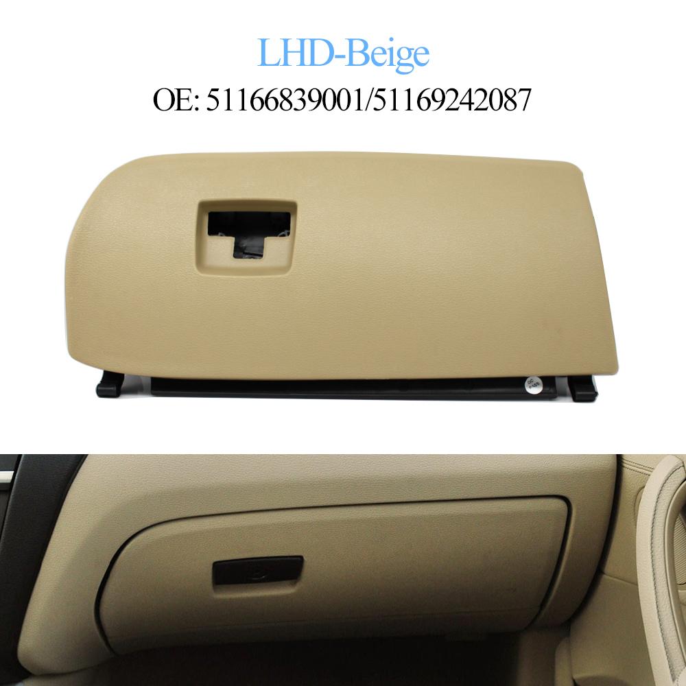 Left Hand Drive Car Front Dashboard Glove Switch Box Handle Toolbox Storage Door Lid Cover For BMW X3 X4 F25 F26 2011-2018