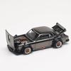POP RACE SKYLINE V8 DRIFT DARK CHROME Готовый продукт 1/64 GT-R (ХАКОСУКА)
