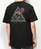 Empyre Mens Broken Roses Black Tee Shirt New