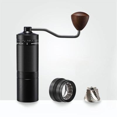 Кофемолка Coffee Space RRG-104, ручная кофемолка с внешней регулировкой помола, чистые конические жернова, 7 высокотвердых лезвий из нержавеющей стали,