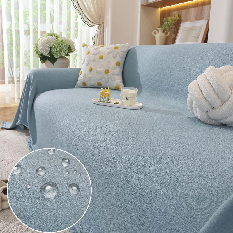 Водонепроницаемое полотенце для дивана Предотвращает царапины кошек Ткань-чехол для дивана-пеленки Подушка против грязи Всесезонный универсальный чехол Полиэстер Можно стирать в машине