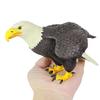 Simulation Bald Eagle Bird Figurine Animal Model Home Decor Miniature Fairy Garden Decoration Accessories Modern Craft