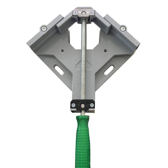 Угловой зажим 90 градусов Инструмент для деревообработки Эргономичная ручка Регулируемая губка Рама из алюминиевого сплава Угловой зажим Прямоугольный зажим