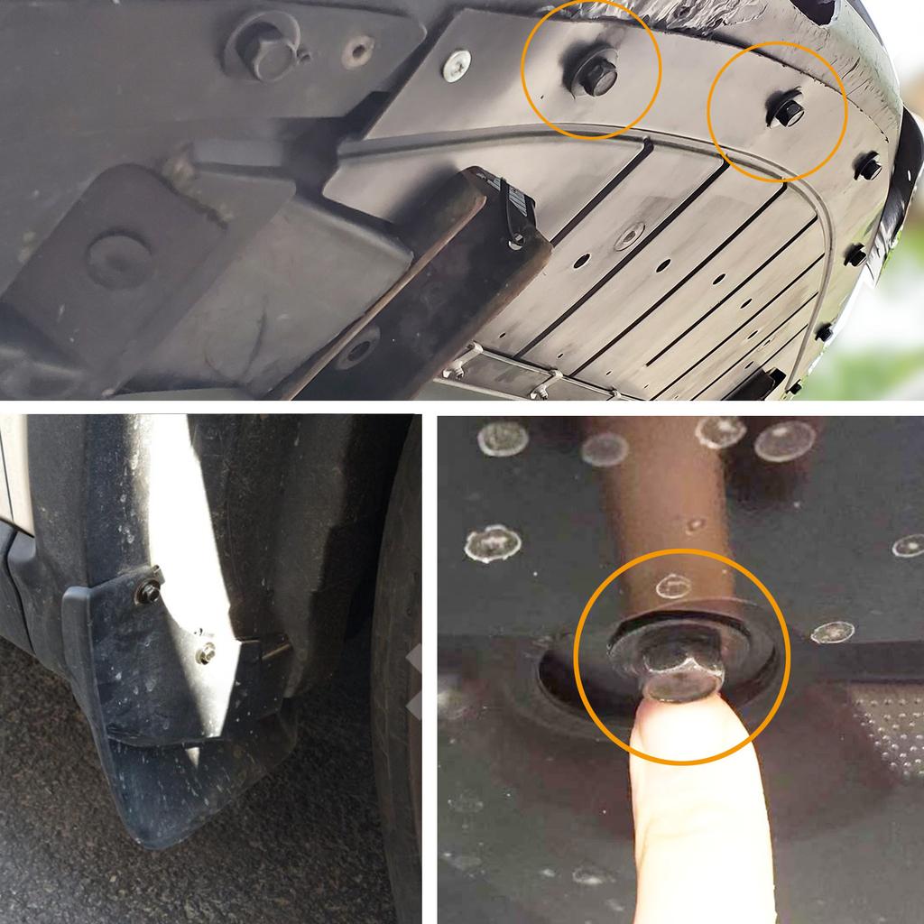 Кузов автомобиля Болты M6 Винты U-образные гайки Зажимы Крышка двигателя Капот Поддон Брызговик Бампер Брызговики Фиксатор подкрылка крыла