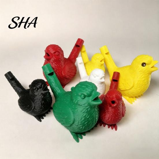 Компактный свисток для птиц 2 шт. 3D-печатная игрушка с водяной камерой Реалистичный щебечущий звук Наружный зов для игры Кемпинг Вечеринка Сувениры Веселый Новый Подарок Детям