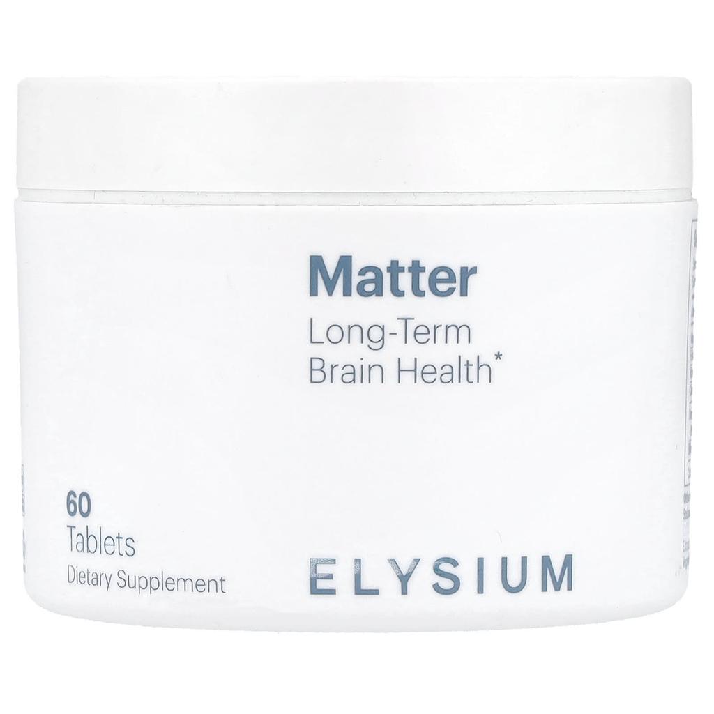 Elysium, Matter, Long-Term Brain Health, 60 Tablets