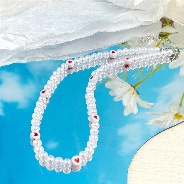 17 км модное колье-чокер из бисера для женщин, богемное красочное короткое ожерелье ручной работы с жемчугом Дейзи, ювелирные изделия на воротнике