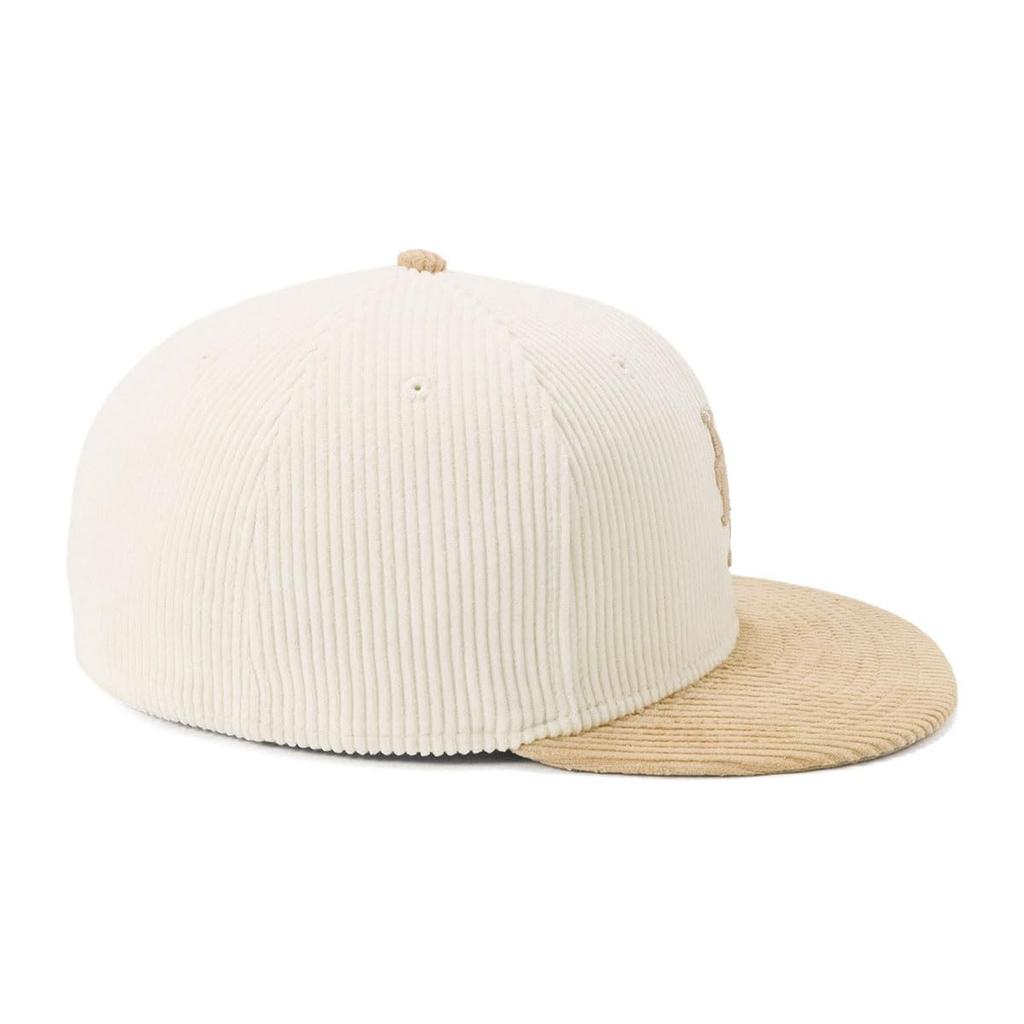 New Era newera cap 59FIFTY 14507983 NER35C5223 MLB New York Mets NYM White Shiro 8 Corduroy ONSPOTZ Custom Made Hat Gokyu Fifty Unisex Summer Sunshade