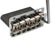 Wilkinson Tremolo Bridge Unit with Vintage Steel Saddles and Full Steel Block for Strat Chrome WV2-SB 10.8mm Two-Piece Imported/Japanese Guitars,