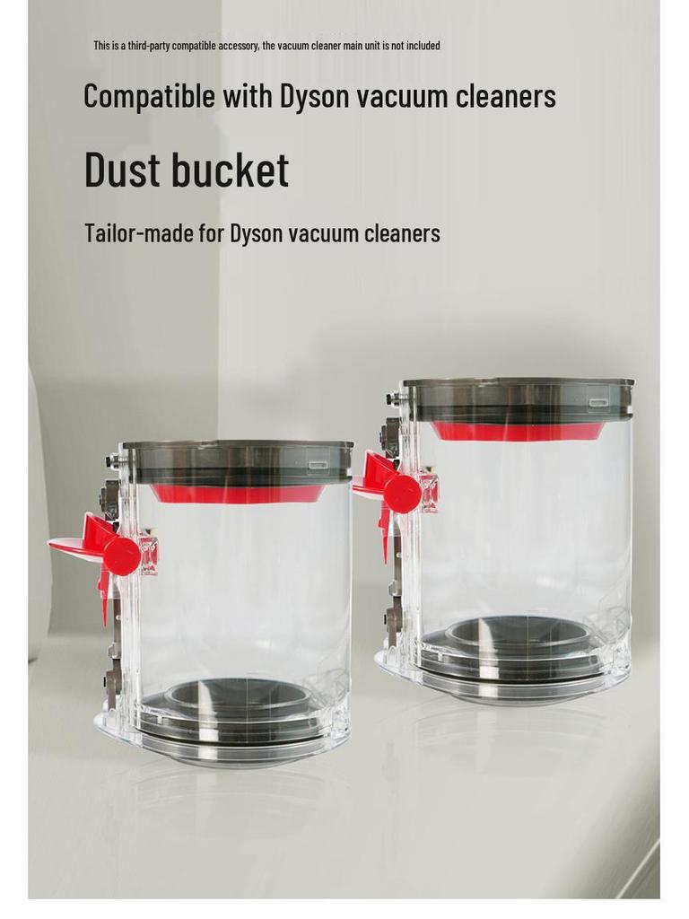 Уплотнительное кольцо и прозрачный пылесборник для пылесоса Dyson V10/V11/V12