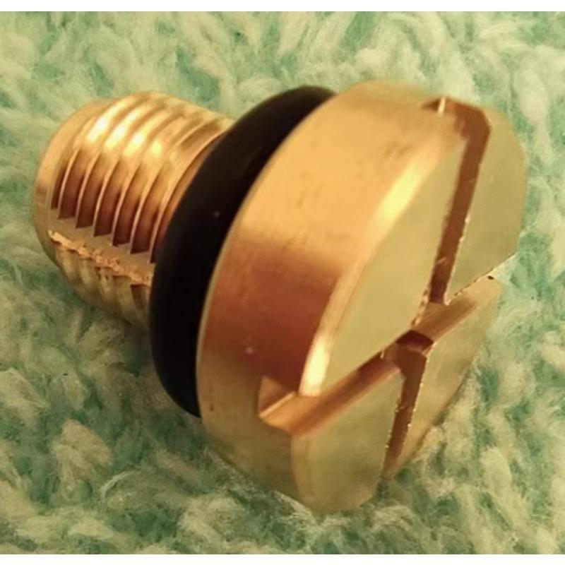 Plastic Copper Water Tank Drain Switch Screw Bolt for Buick Excelle GT 2017- GL6 Verano Auto Part for Chevrolet Cavalier