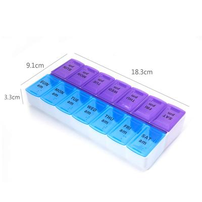 Футляр для лекарств Коробка для лекарств Таблетница Таблетница Влагозащищенный футляр для таблеток Напоминание о приеме лекарств Портативный Trav