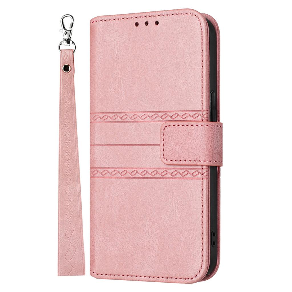 For Oppo Reno13 Pro 5G Case Wallet Skin-Touch Leather Imprinted Phone Cover