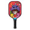 Детское весло для пиклбола с мультяшным принтом, легкая стекловолоконная детская ракетка для пиклбола, аксессуары для пиклбола, подарок на день рождения