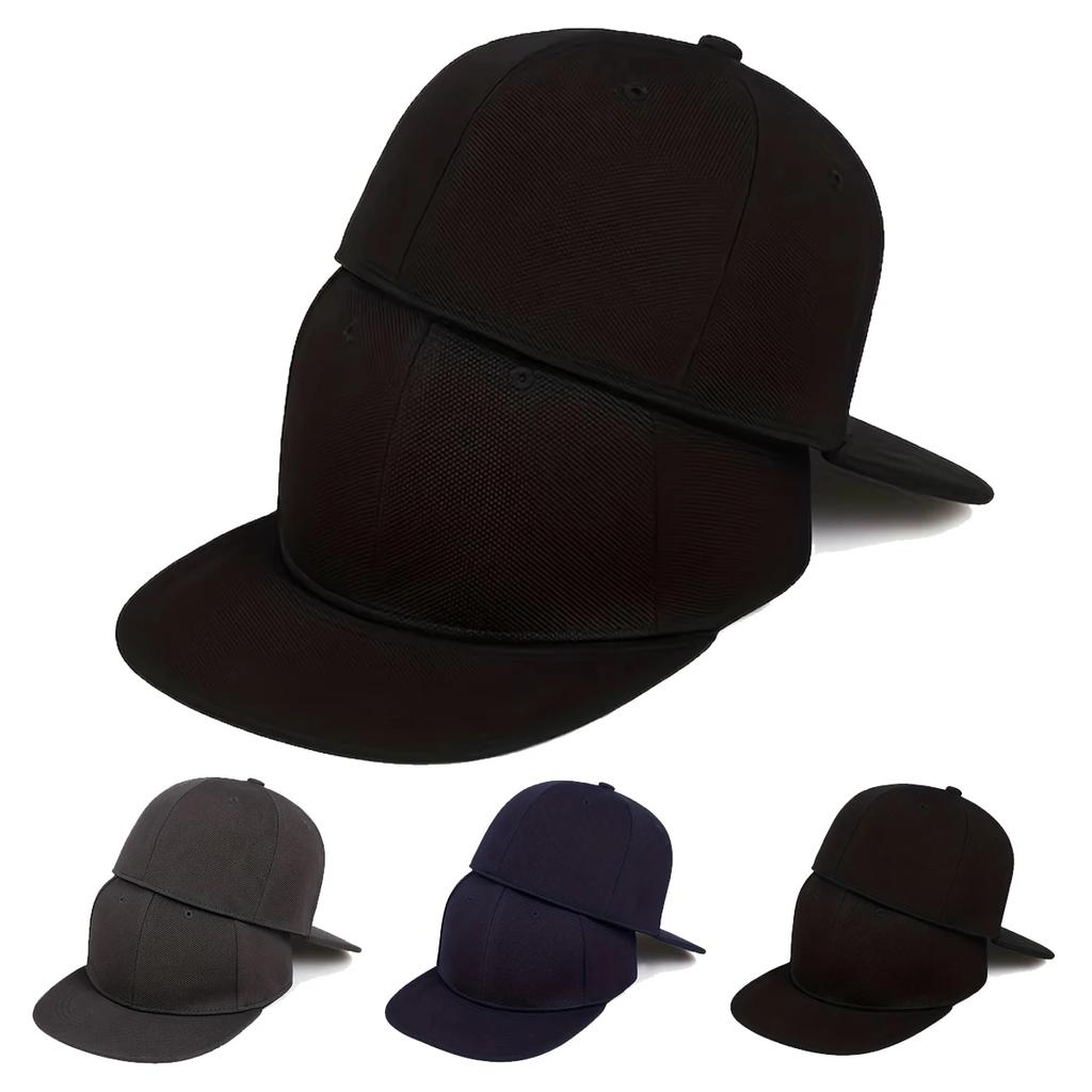 Женские однотонные кепки-snapback в стиле хип-хоп с задним регулируемым ремешком, весенне-осенние, повседневные, бейсболки, кепка для защиты от солнца для использования на открытом воздухе, для мужчин и