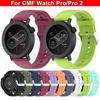Replacement Wristband 22MM Bracelet New Silicone Watch Strap for CMF Watch Pro 2