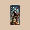 Чехол для мобильного телефона Darksiders для Samsung Galaxy S25 S24 S23 S22 S21Plus FE Ultra Прозрачный Цветной Чехол Роскошные Мобильные Телефоны