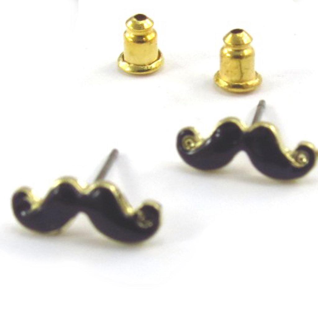 Les Trésors De Lily [K0958] — Черные дизайнерские локоны «усы»