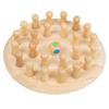 Wooden Round Color Memory Chess Children'S Early Education Puzzle Noble Game Memory Chess Table Toy
