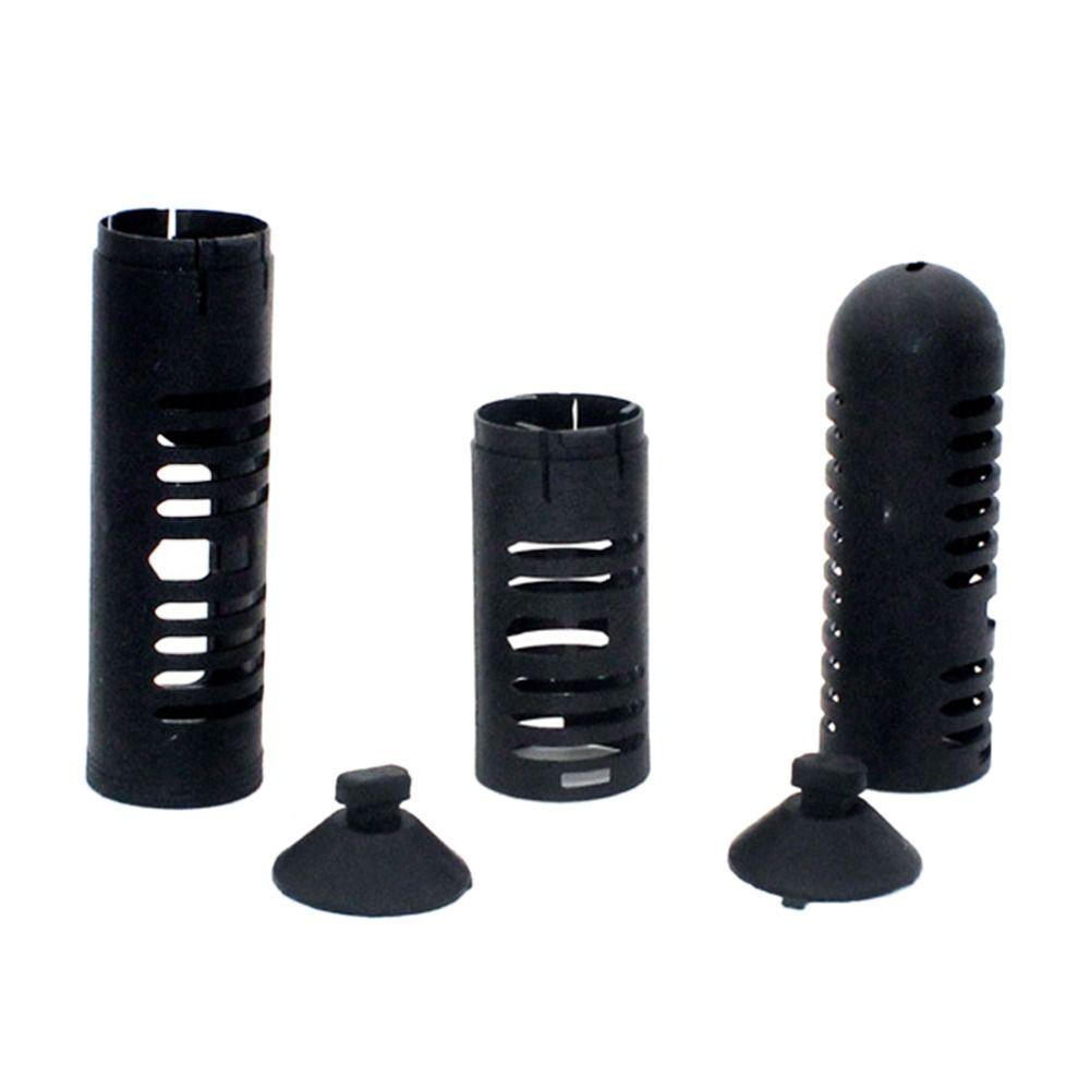 with Suction Cups Fish Tank Heater Guard Multisection Protective Case Aquariums Supplies