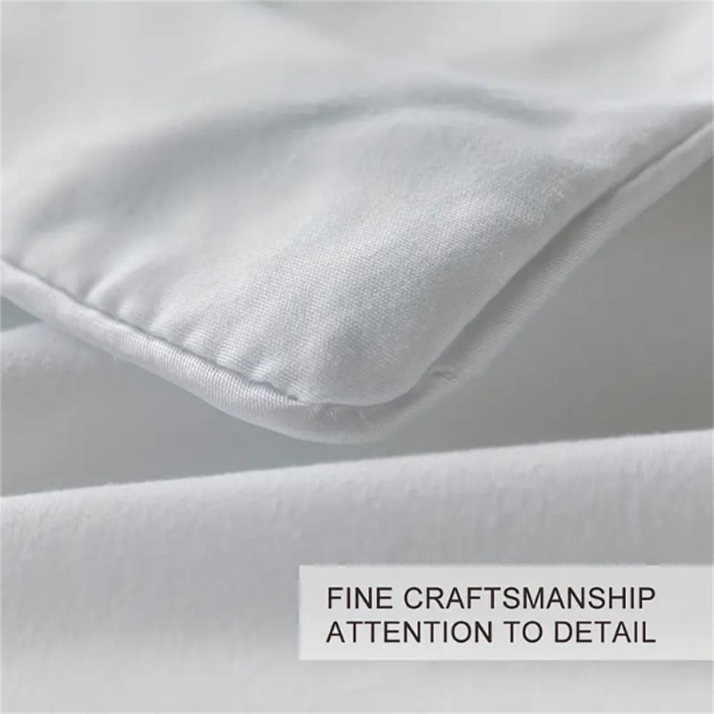 Постельное белье с принтом серой лошади, комплект из 3 предметов с пододеяльником и 2 наволочками, современный чехол для одеяла