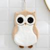 Super Absorbent Hand Towel Children's Cartoon Animals Dishcloth Quick Drying Microfiber Towel Koala Elephant Hippo Fox Owl Style Kitchen Dishes Cloth