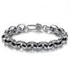 100 % Solid S925 Silver New Six -Character Mantra Bracelet Men Women Retro Trend Jewelry Gift