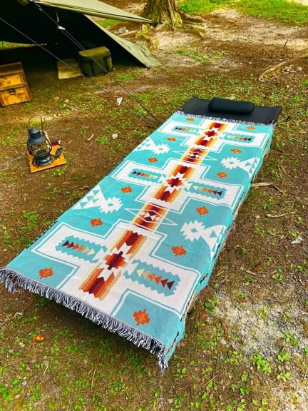 Peel Forest El Paso Multi Cover Mexican Native Ortega Camping Saddle Car Sleeping Van Одеяло, Коврик, Узор, Узор, Коврик, Одеяло, Коврик, На открытом воздухе,
