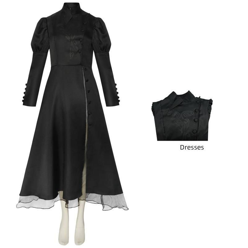 Enchanting Magic Witch Cosplay Costume For Halloween Unisex Fantasy Dress