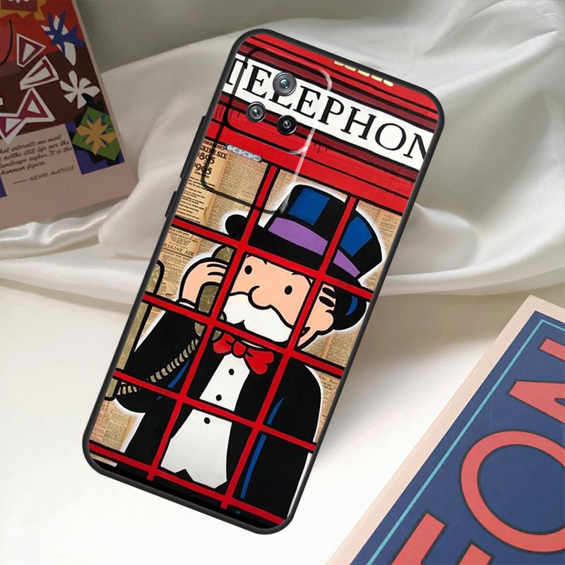 Dollar M-Monopolys Case For Xiaomi 13 14 Ultra 11T 12T 13T Pro 12 Lite POCO X6 M6 Pro X3 X4 X5 M5s F3 F5 Cover