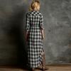 Women's Fashionable Long-sleeved Elegant Dress